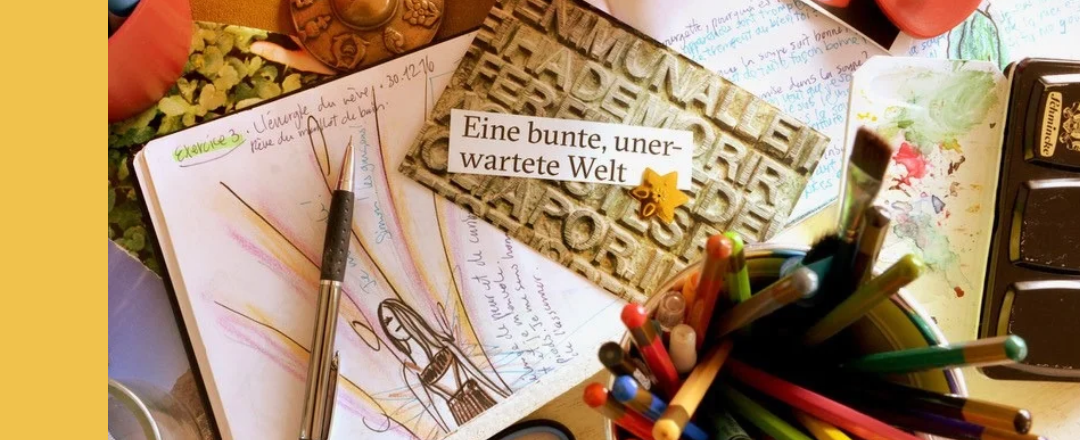 Offline. Kreativ. Bei dir. Kreatives Journaling