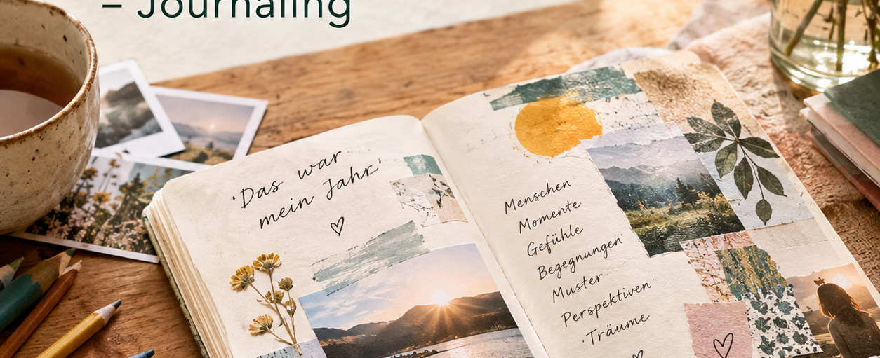 Aufblättern. Schreiben. Erinnern. Neu entdecken. - Journaling!